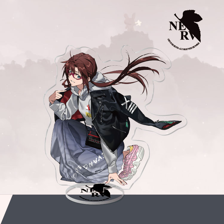 福音EVA綾波麗立牌動漫周邊亞克力鑰匙扣明日香真希波碇真嗣渚薰掛飾【單買三件起送】