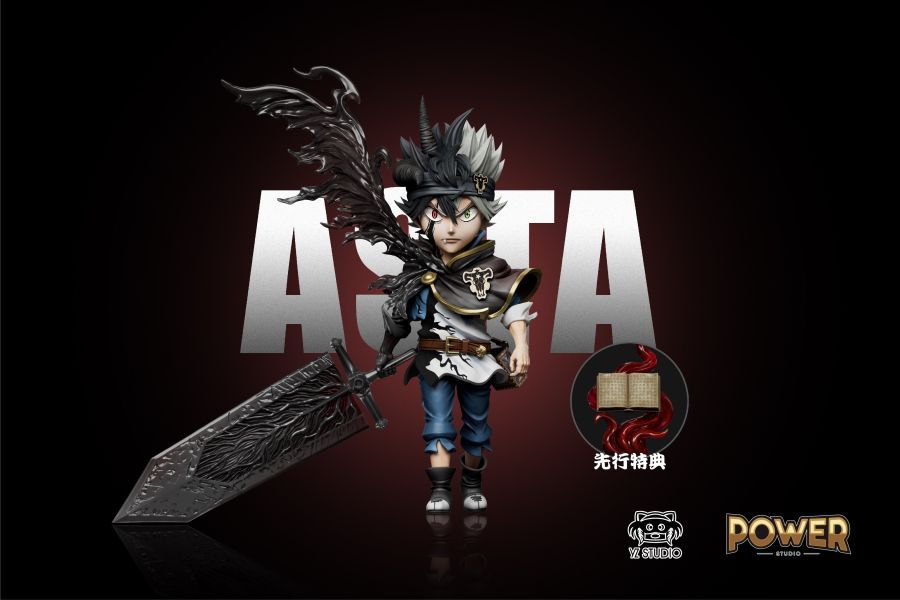 【預購】YZ 日漫全明星系列第三彈 黑色五葉草 半魔阿斯塔