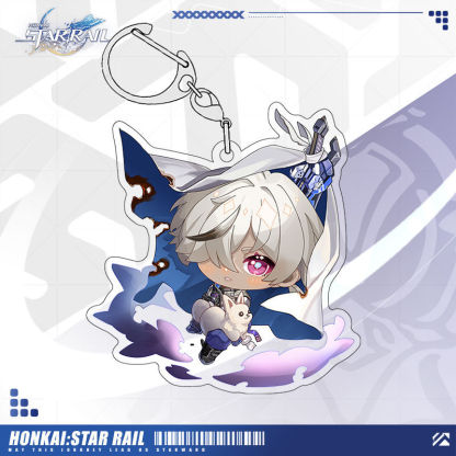 崩壞星穹鐵道愛莉希雅彥卿希露瓦景元白露姬子亞克力鑰匙扣掛飾【單買三件起送】