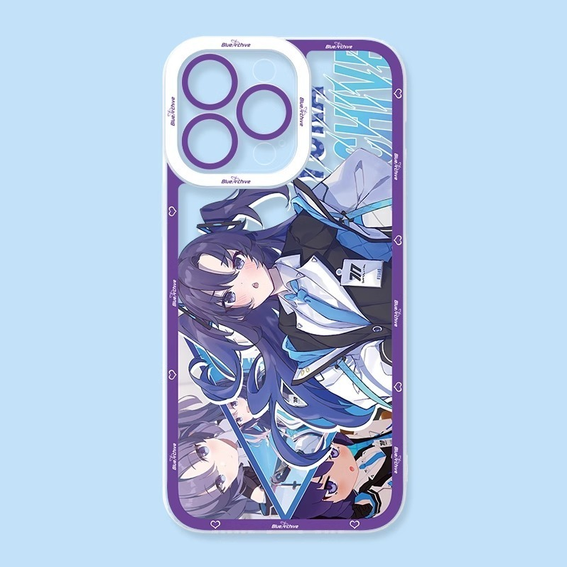 蘋果 系列蔚藍檔案天使眼透明防摔軟殼