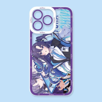 蘋果 系列蔚藍檔案天使眼透明防摔軟殼