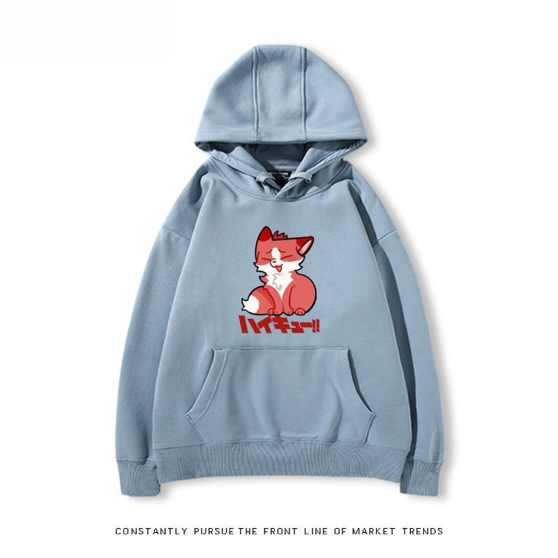 排球少年 聯名衛衣2026秋冬新款 親子情侶連帽衛衣