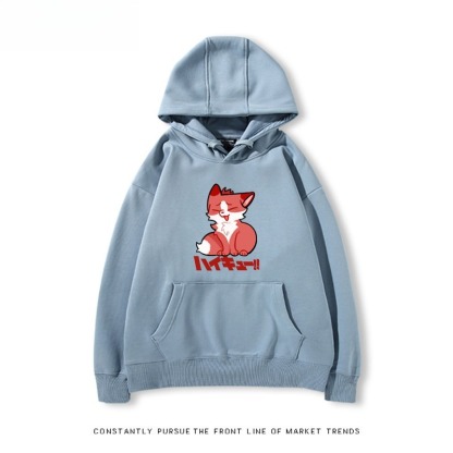 排球少年 聯名衛衣2026秋冬新款 親子情侶連帽衛衣