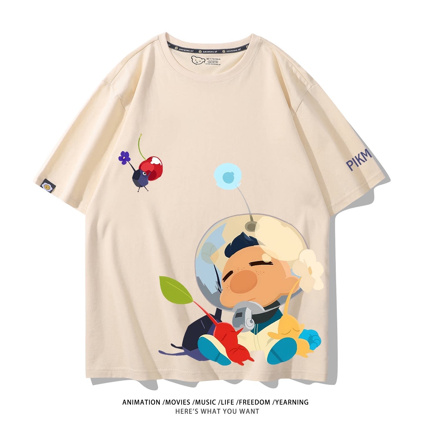 皮克敏PIKMIN4 印花短袖T恤