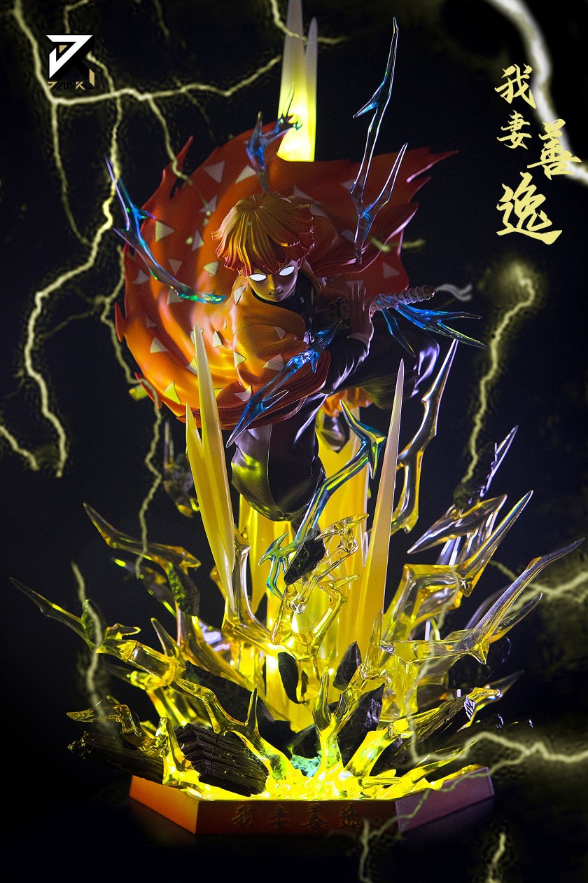 簡刻 鬼滅之刃 我妻善逸 雙頭雕