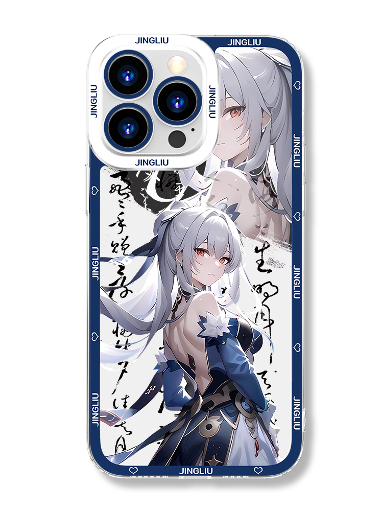 蘋果 系列崩壞:星穹鐵道鏡流天使眼透明防摔軟殼