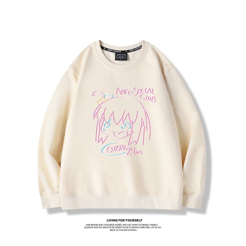 孤獨搖滾2023親子情侶裝 圓領長袖