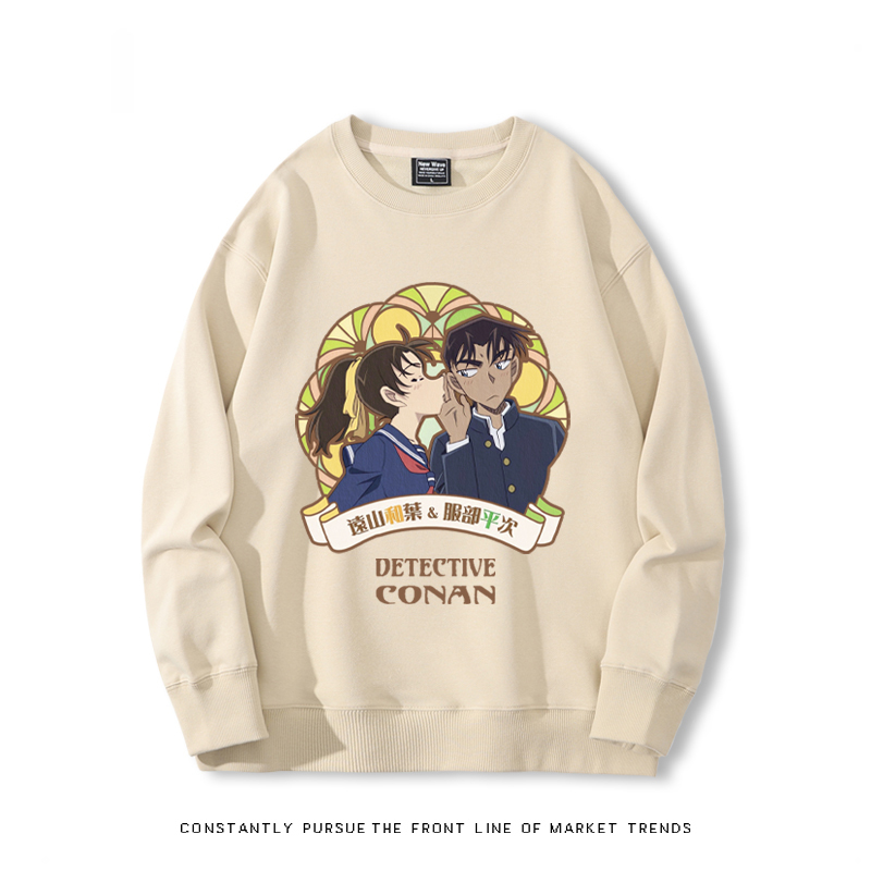 名偵探柯南 聯名2024親子情侶裝 圓領長袖