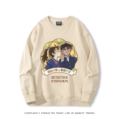 名偵探柯南 聯名2024親子情侶裝 圓領長袖
