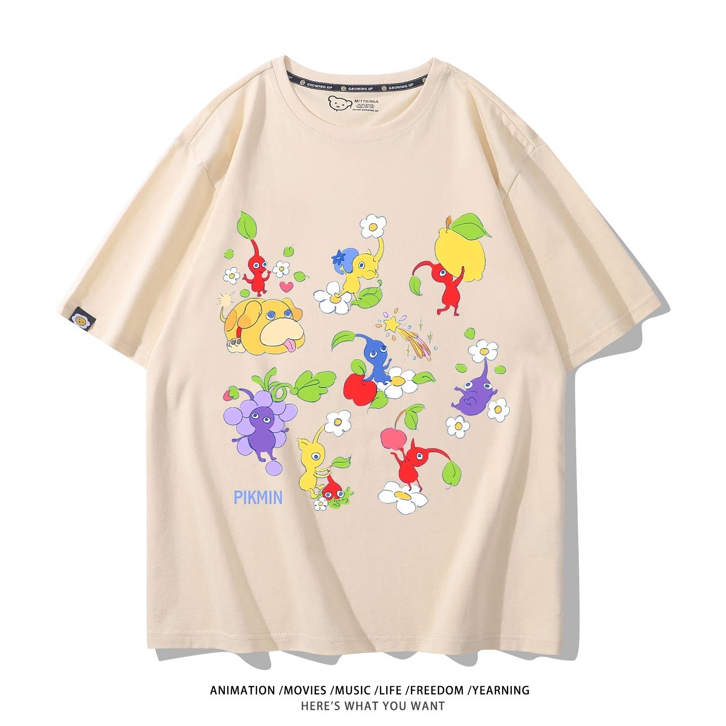皮克敏PIKMIN4 印花短袖T恤