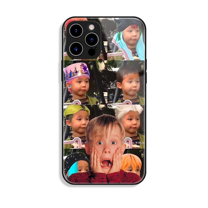 GD權志龍新款高清全包防摔玻璃殼