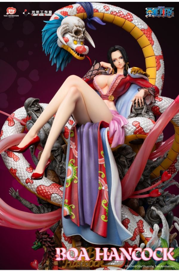 【預購】正版授權 光年×東映動畫《航海王》收藏級雕像 女帝·Boa Hancock