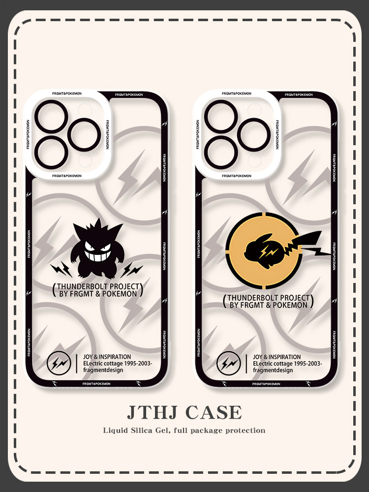 蘋果 系列寶可夢天使眼透明防摔軟殼