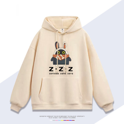 絕區零新款 親子情侶男女款連帽衛衣