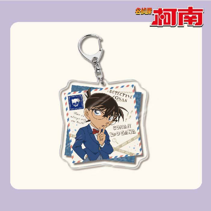 名偵探柯南周邊 灰原哀基德赤井秀一安室透世良真純亞克力鑰匙扣掛飾【單買三件起送】