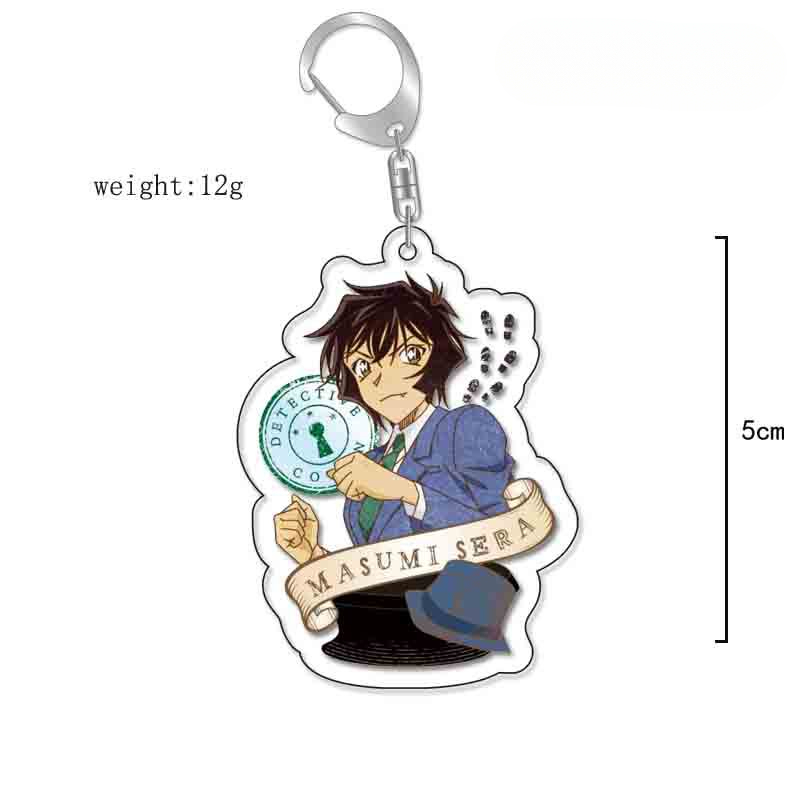 名偵探柯南周邊 灰原哀基德赤井秀一安室透世良真純亞克力鑰匙扣掛飾【單買三件起送】