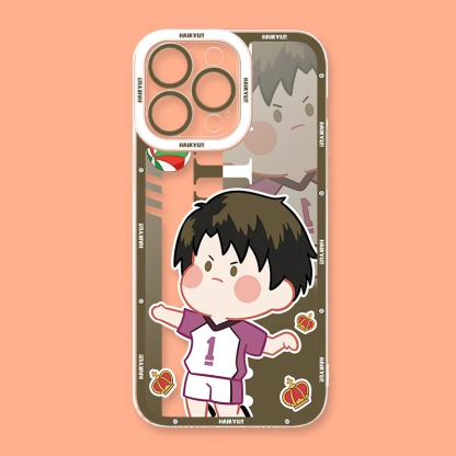 排球少年天使眼透明防摔軟殼