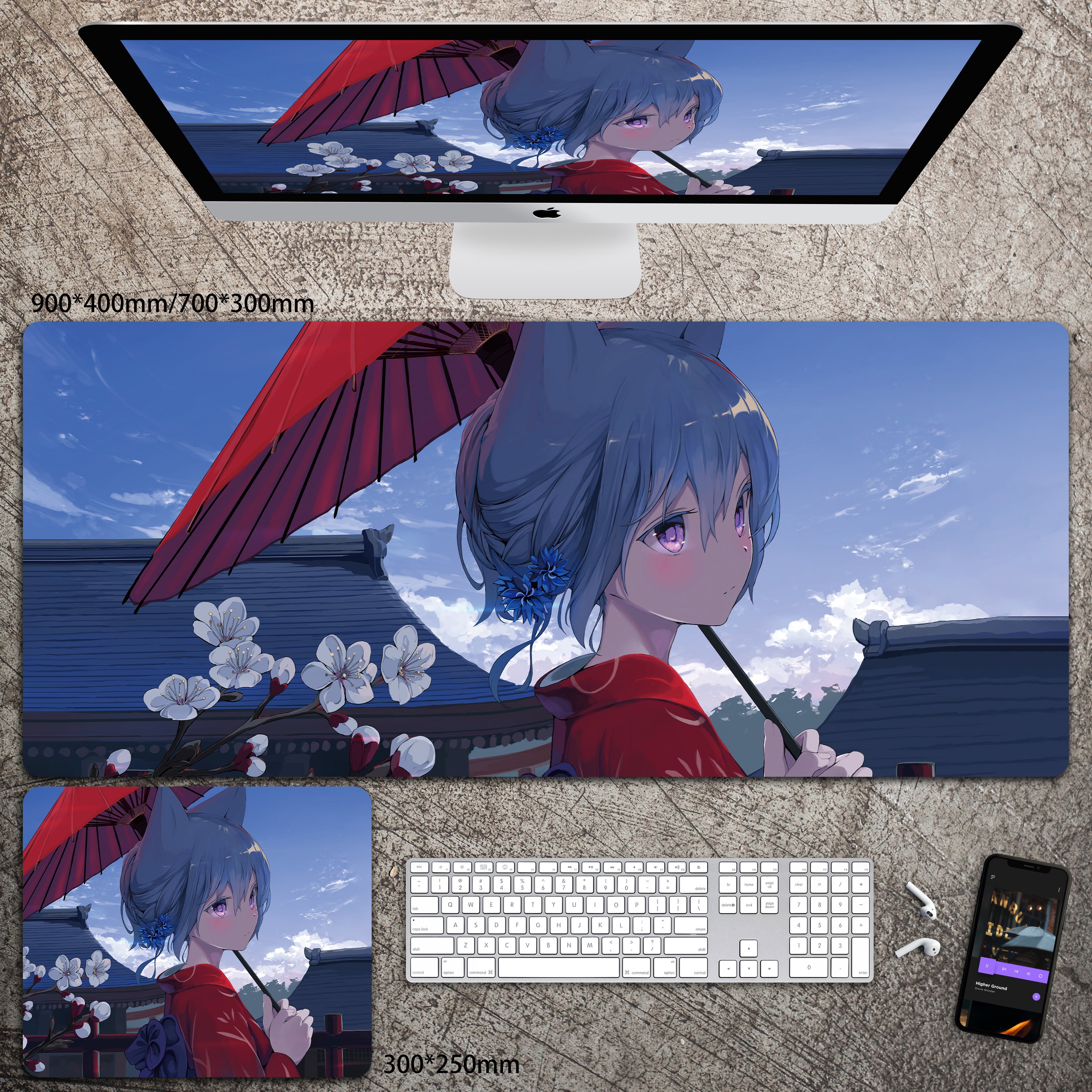 動漫系列 主題桌墊 布質滑鼠墊