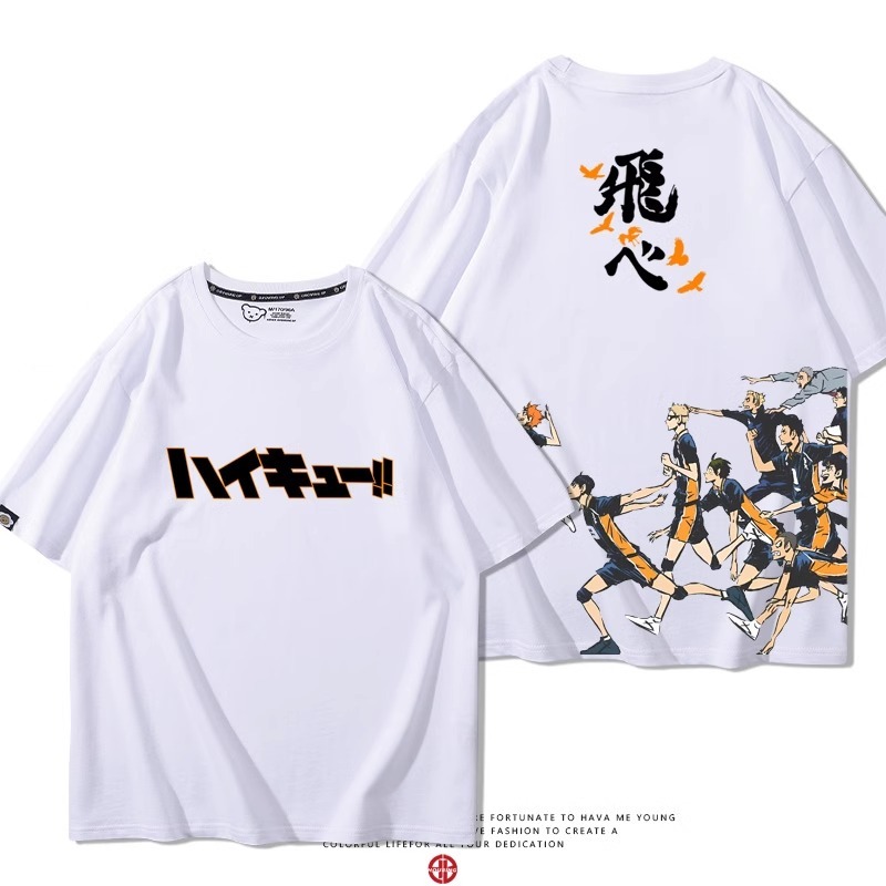 排球少年 2024親子情侶男女同款 純棉T恤