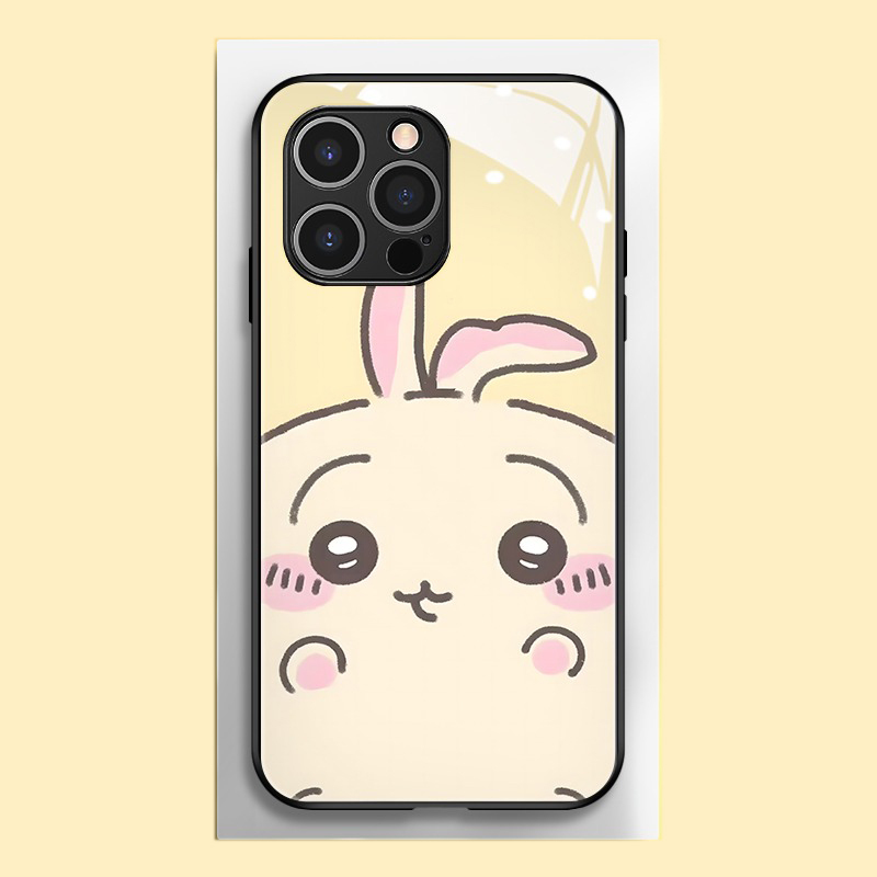 吉伊卡哇新款高清全包防摔玻璃殼