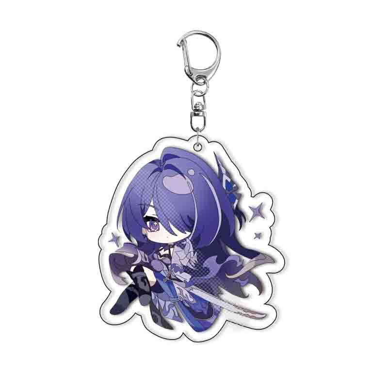 崩壞星穹鐵道愛莉希雅亞克力鑰匙扣掛飾遊戲周邊銀狼景元 白露【單買三件起送】