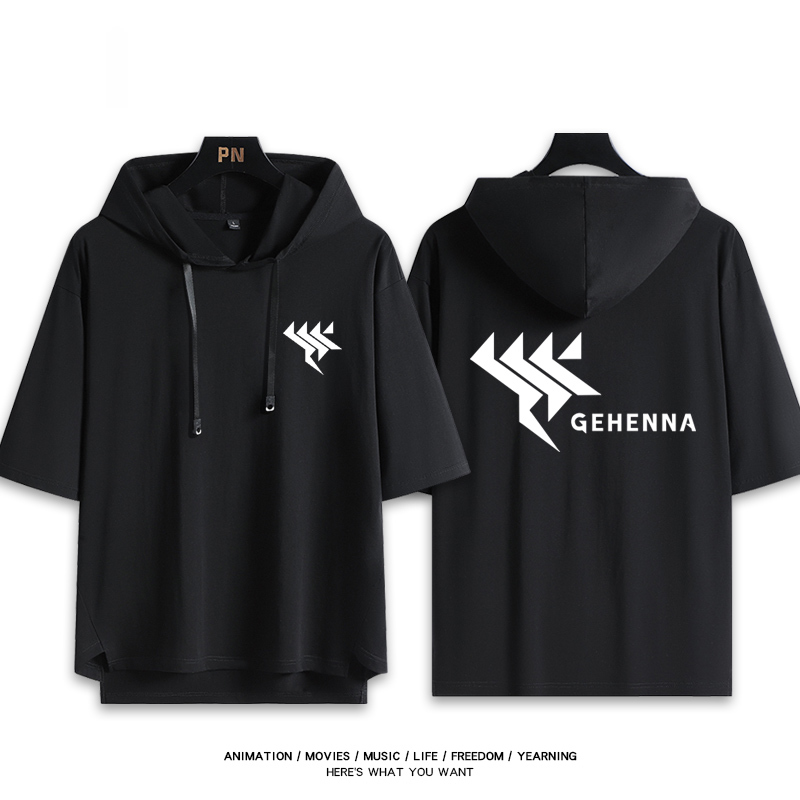 蔚藍檔案 鬼方佳代子 連帽短袖T恤