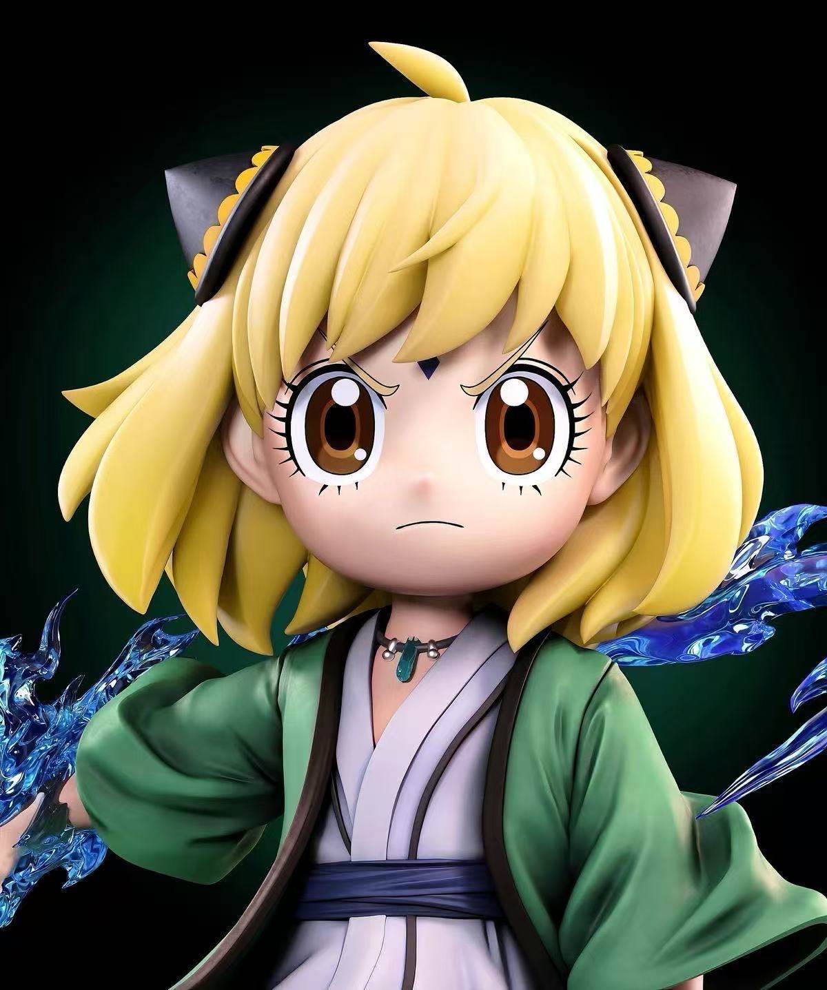 ZH 整活 忍者綱手安妮亞 雙頭雕