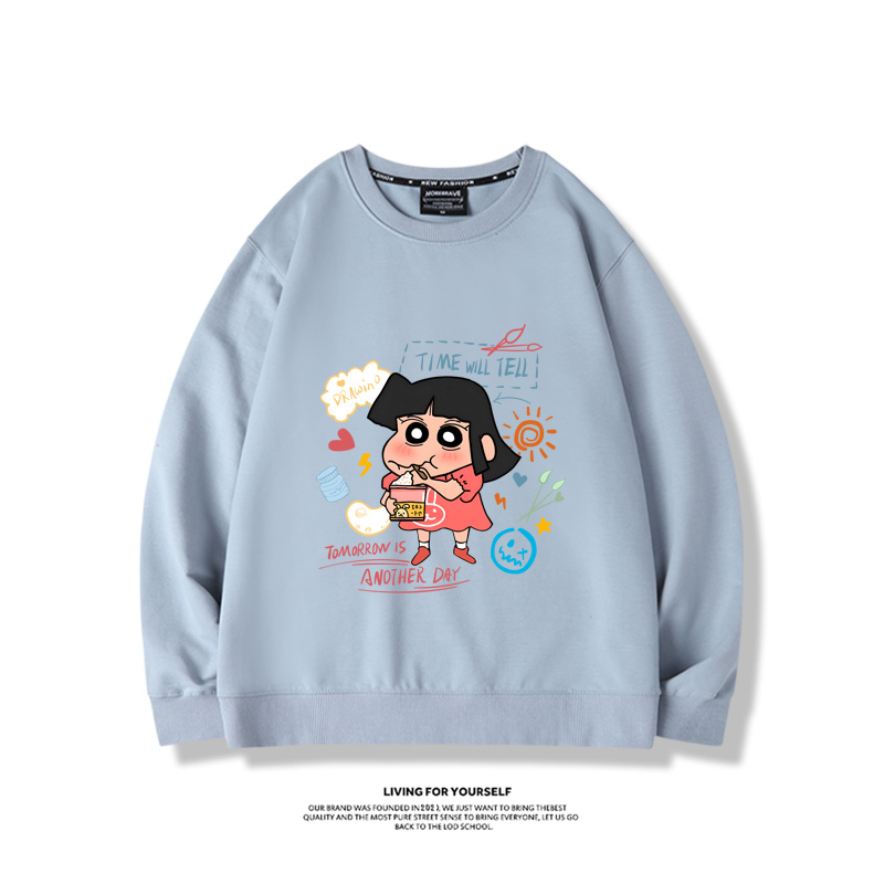 蠟筆小新2023親子情侶裝 圓領長袖