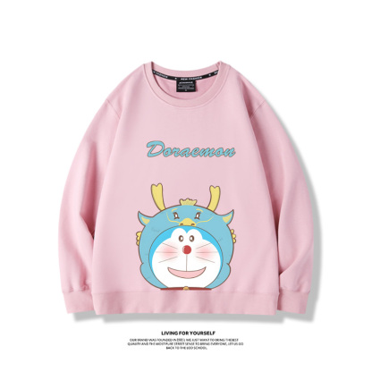 叮噹貓聯名龍年2024親子情侶裝 圓領長袖