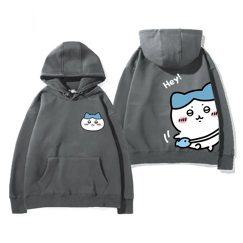 chiikawa 2025秋冬新款親子情侶裝連帽衛衣