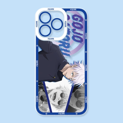 蘋果 系列咒術迴戰天使眼透明防摔軟殼