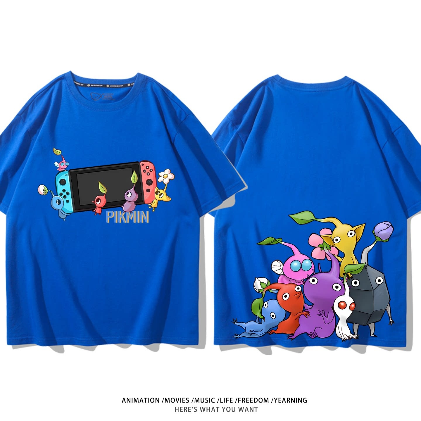 皮克敏PIKMIN4 印花短袖T恤