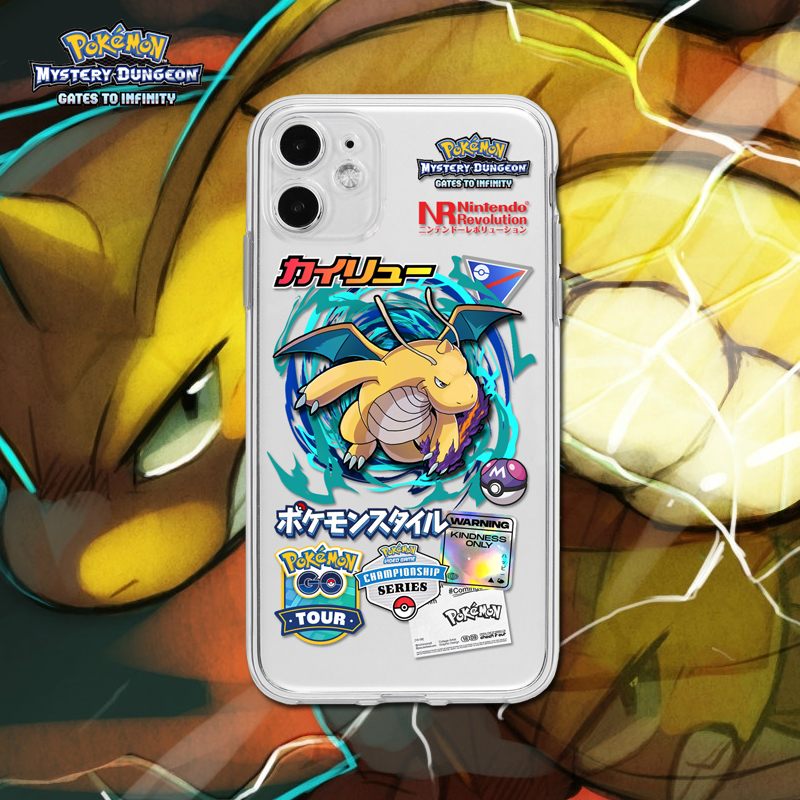 蘋果 系列寶可夢天使眼透明防摔軟殼