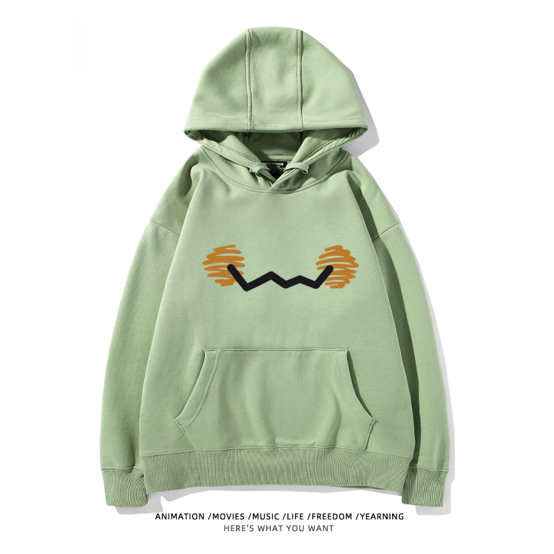 寶可夢 聯名衛衣2024秋冬新款親子情侶裝薄絨款連帽衛衣