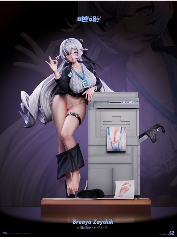 【預購】吧唧バッジ!!-OL鴨鴨 布洛妮婭