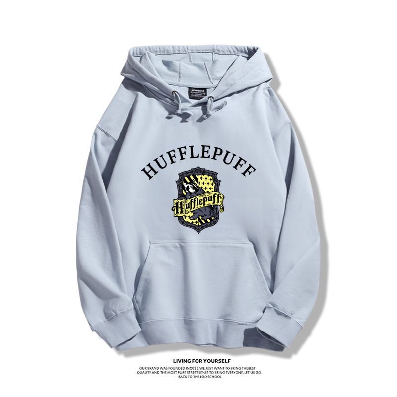 哈利波特聯名衛衣2023秋冬新款親子情侶裝薄絨款連帽衛衣