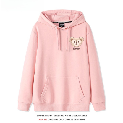 星黛露達菲 聯名衛衣2025秋冬新款 親子情侶裝連帽衛衣