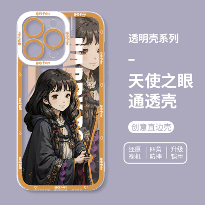 蘋果 系列哈利波特天使眼透明防摔手機殼