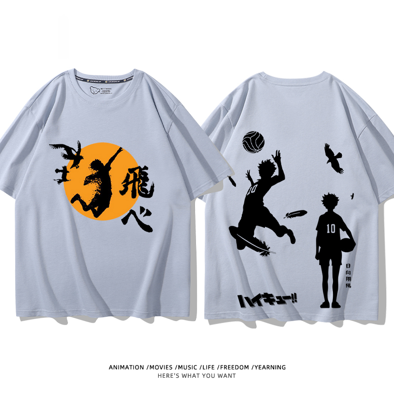 排球少年 2024親子情侶男女同款 純棉T恤