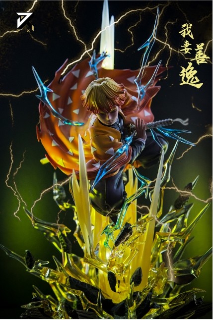 簡刻 鬼滅之刃 我妻善逸 雙頭雕