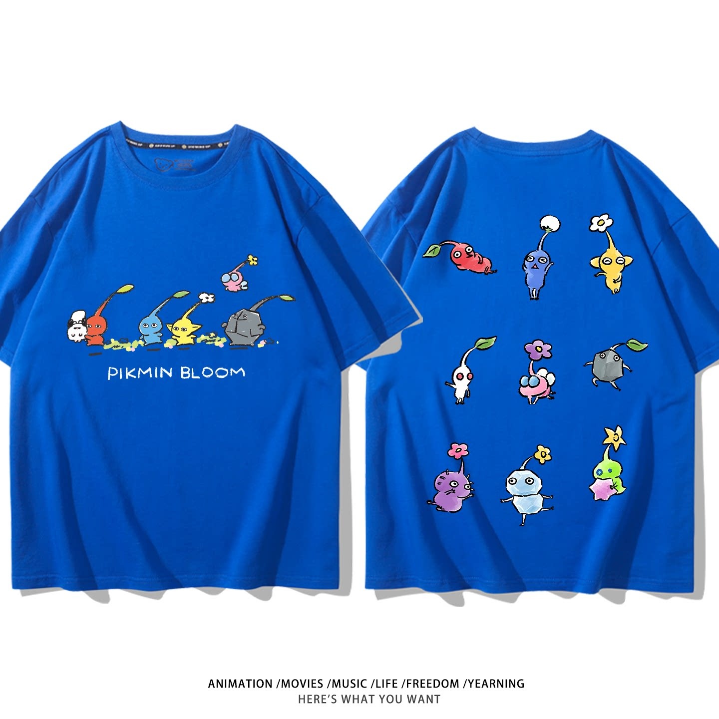 皮克敏PIKMIN4 印花短袖T恤