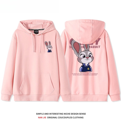 瘋狂動物城 聯名衛衣2025秋冬新款親子情侶裝連帽衛衣