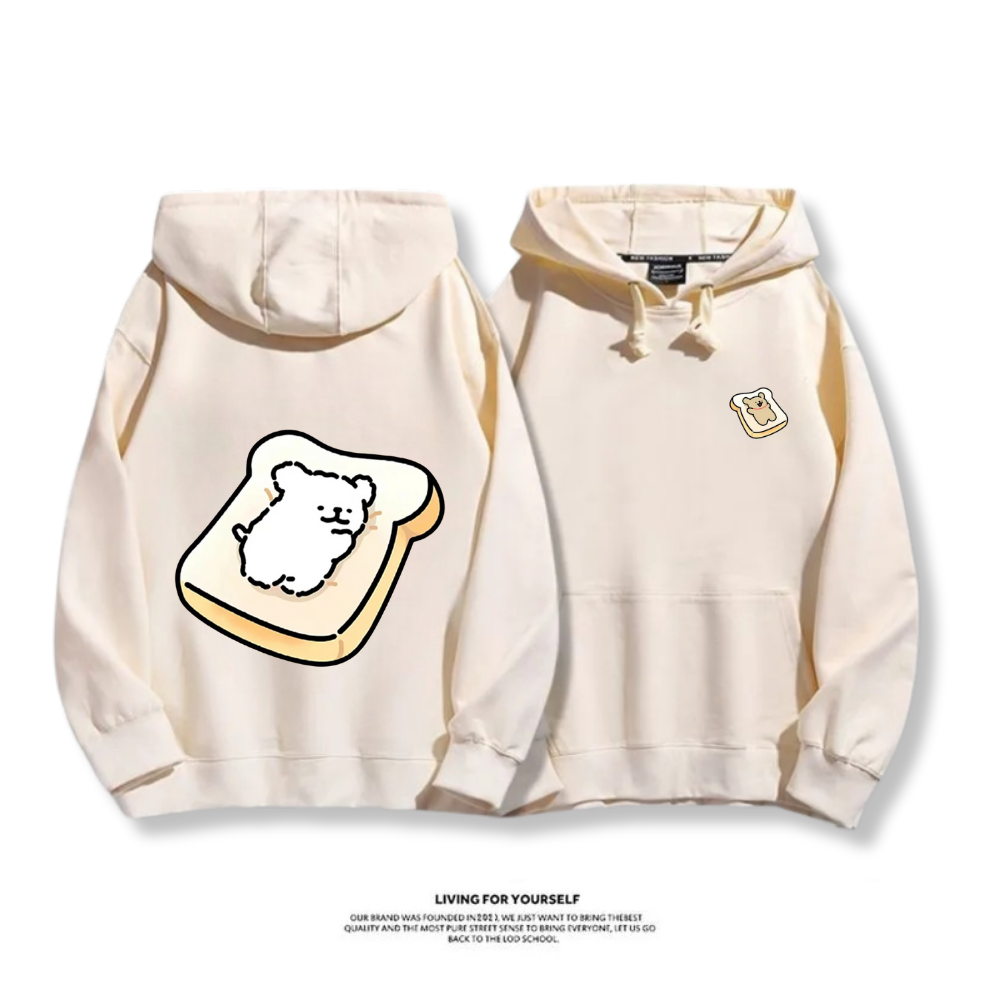 線條小狗 2025秋冬新款 親子情侶男女連帽衛衣