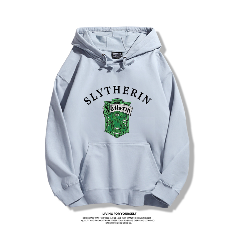 哈利波特聯名衛衣2023秋冬新款親子情侶裝薄絨款連帽衛衣