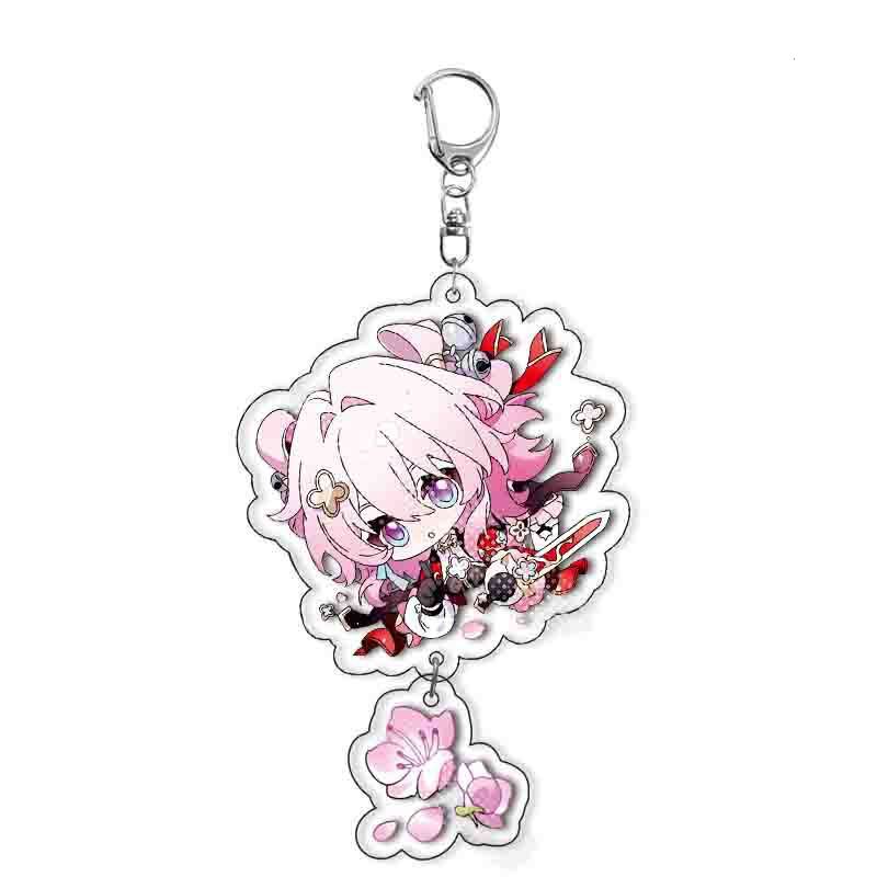 崩壞鐵道莉希雅亞克力鑰匙扣掛件遊戲周邊掛飾【單買三件起送】