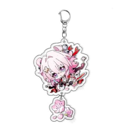 崩壞鐵道莉希雅亞克力鑰匙扣掛件遊戲周邊掛飾【單買三件起送】