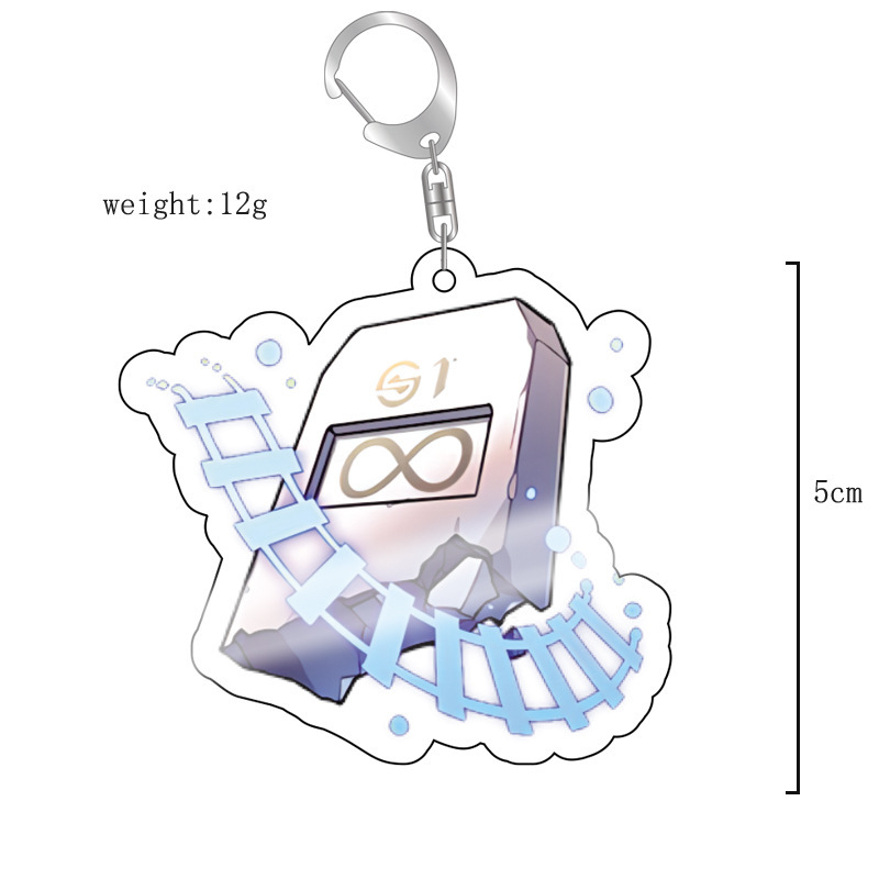 崩壞星穹鐵道愛莉希雅彥卿希露瓦景元白露姬子亞克力鑰匙扣掛飾【單買三件起送】