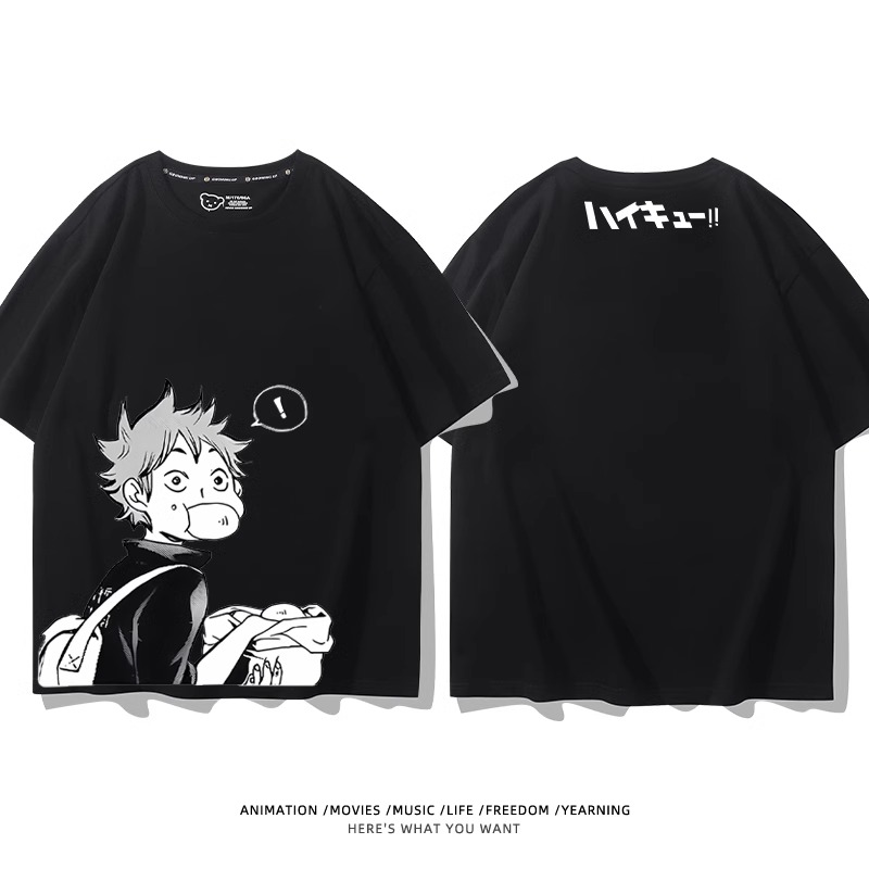 排球少年 2024親子情侶男女同款 純棉T恤