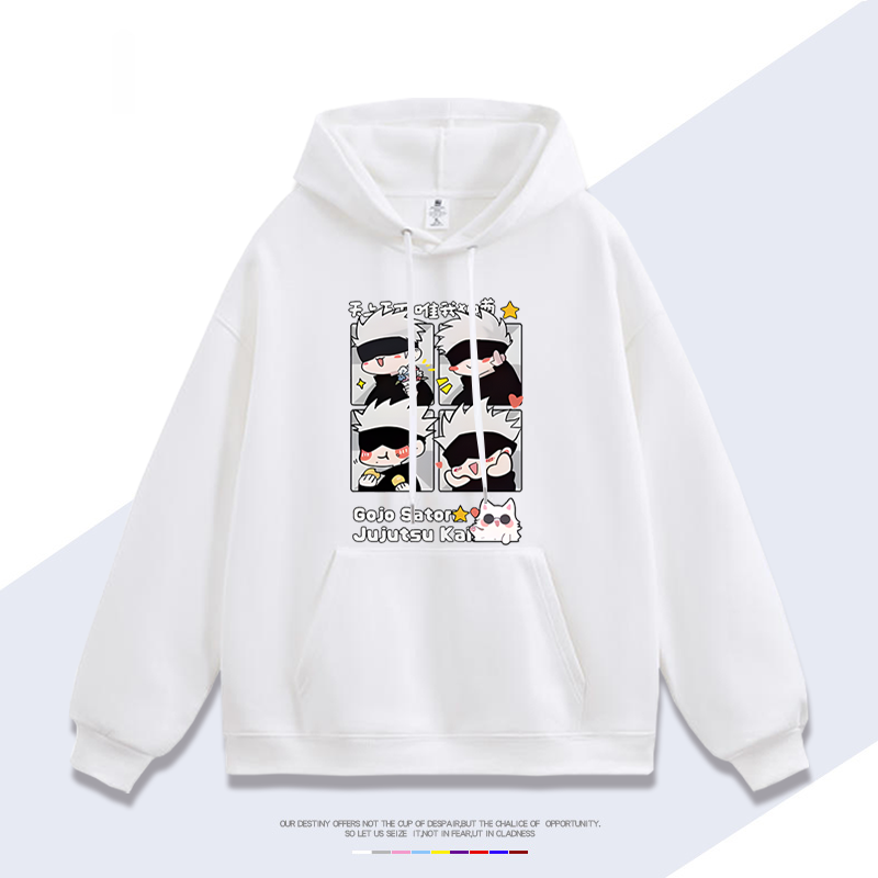 咒術回戰五條悟 2025秋冬新款親子情侶裝連帽衛衣