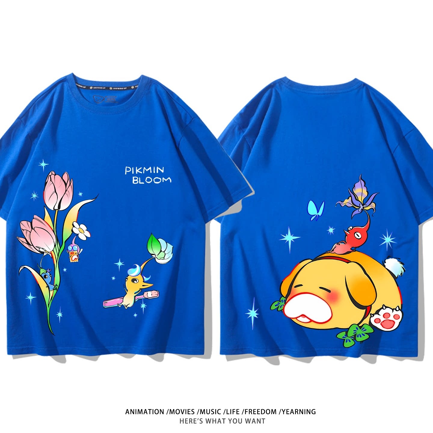 皮克敏PIKMIN4 印花短袖T恤